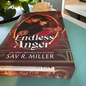Endless Anger Book by Sav R. Miller